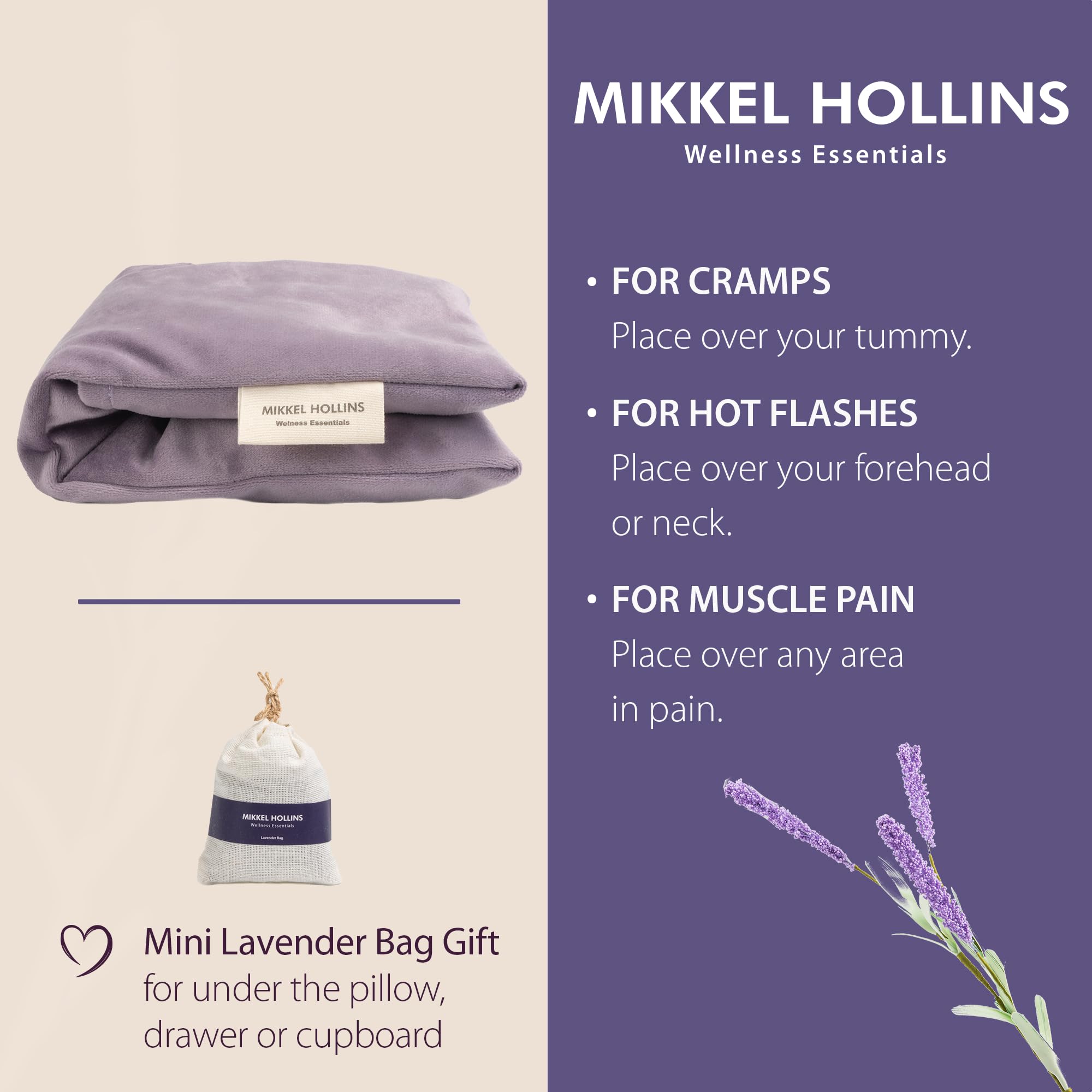 MIKKEL HOLLINS chauffe-patch cou epaule chaleur ciblée
