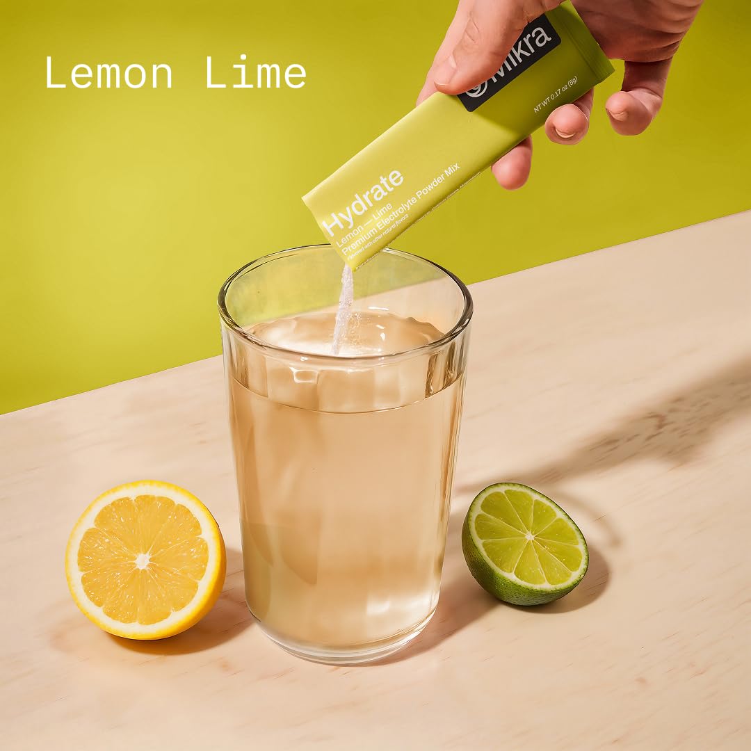 Variété de saveurs Mikra Hydrate sans sucre pour votre routine.
