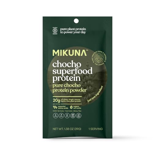 Mikuna Chocho doseur-poudre: portion pratique pour smoothies et entraînements.
