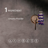 Mikuna Chocho info-nutrition: tableau clair des protéines et glucides.