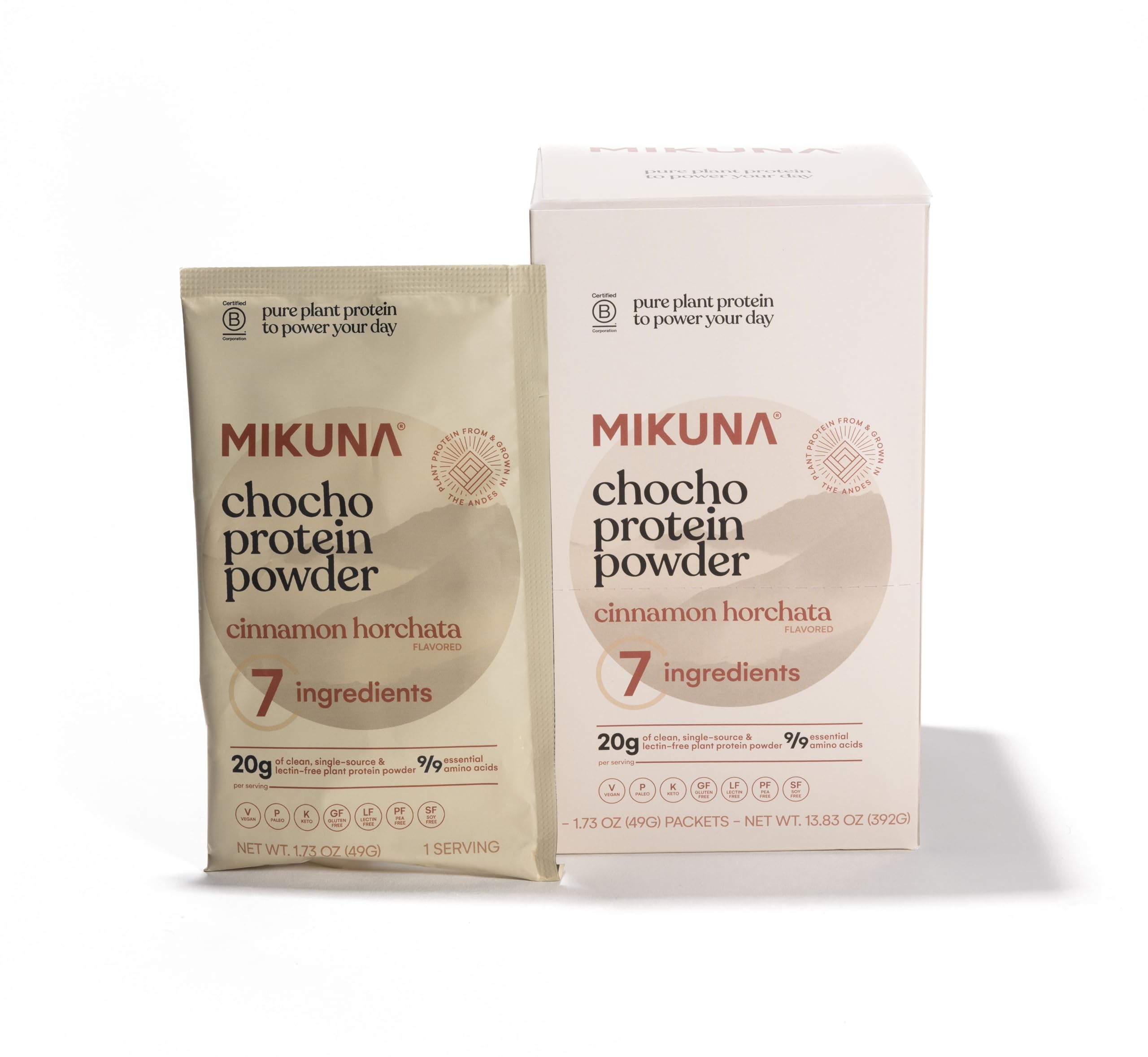 Poudre protéinée Mikuna Chocho, source végétale pour récupération et énergie.