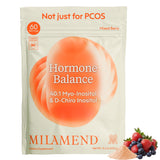 Milamend poudre fruits mélangés, équilibre hormonal et énergie durable.
