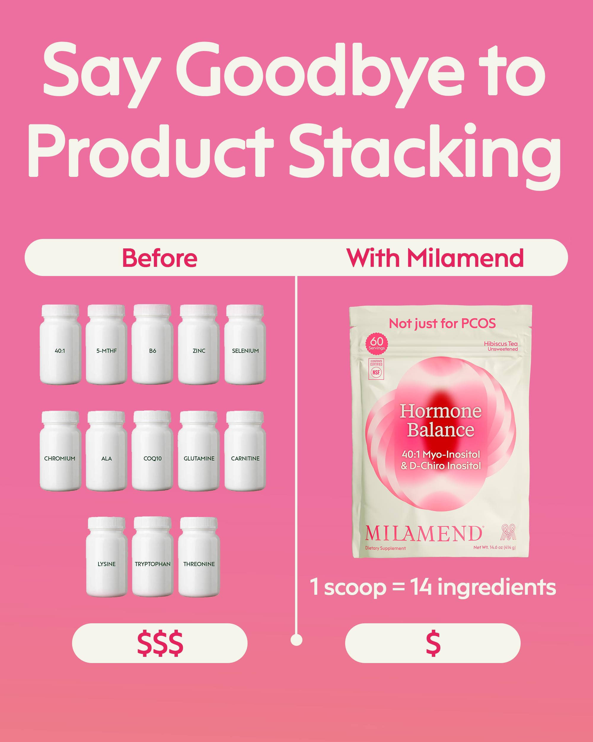 Milamend pack 60 portions – 30 jours de rituel quotidien
