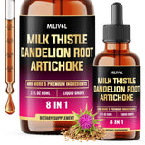 Milivol flacon-gouttes chardon-marie, prise quotidienne potentielle pour le soutien digestif.