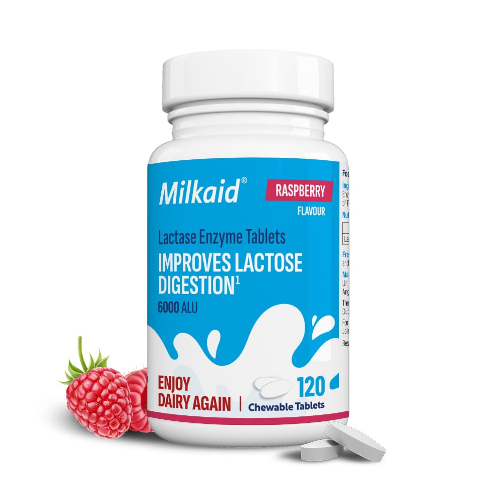 Milkaid tablettes lactase sans eau pratique avant repas