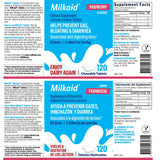 Milkaid tablettes lactase utilisation en dehors prise facile