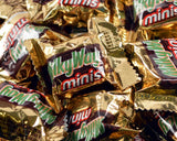 Barres Milky Way en bouchées, encas rapide et réconfortant à partager.