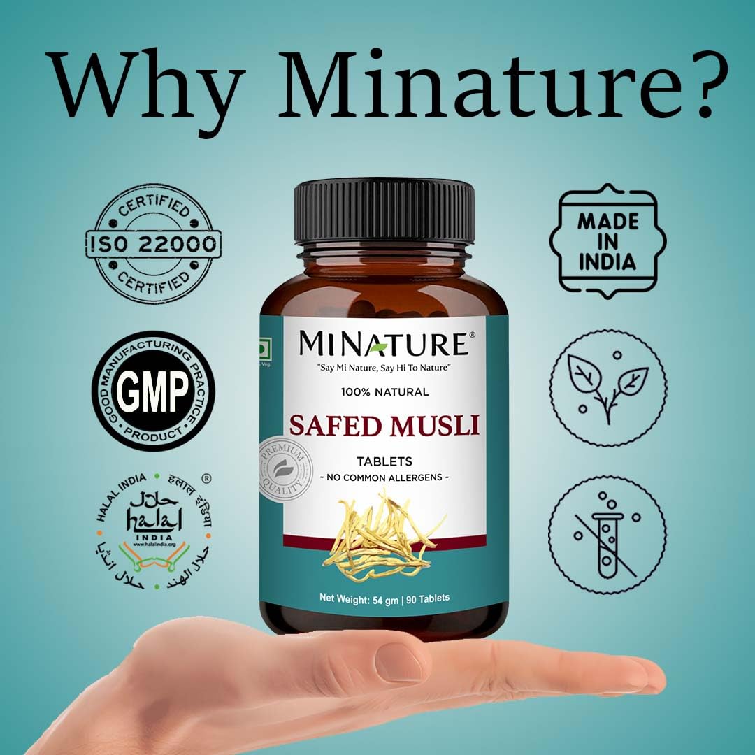 Mi Nature Safed Musli — usage quotidien pratique et sûr
