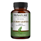 Minature tablettes feuilles curry dans la bouteille, prise quotidienne pratique.