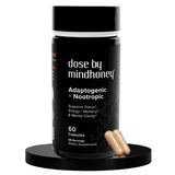 MINDHONEY DOSE : bouteille de comprimés prête pour la concentration quotidienne.