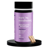 Mindhoney Sync: bouteille de 60 comprimés pour relaxations quotidiennes.