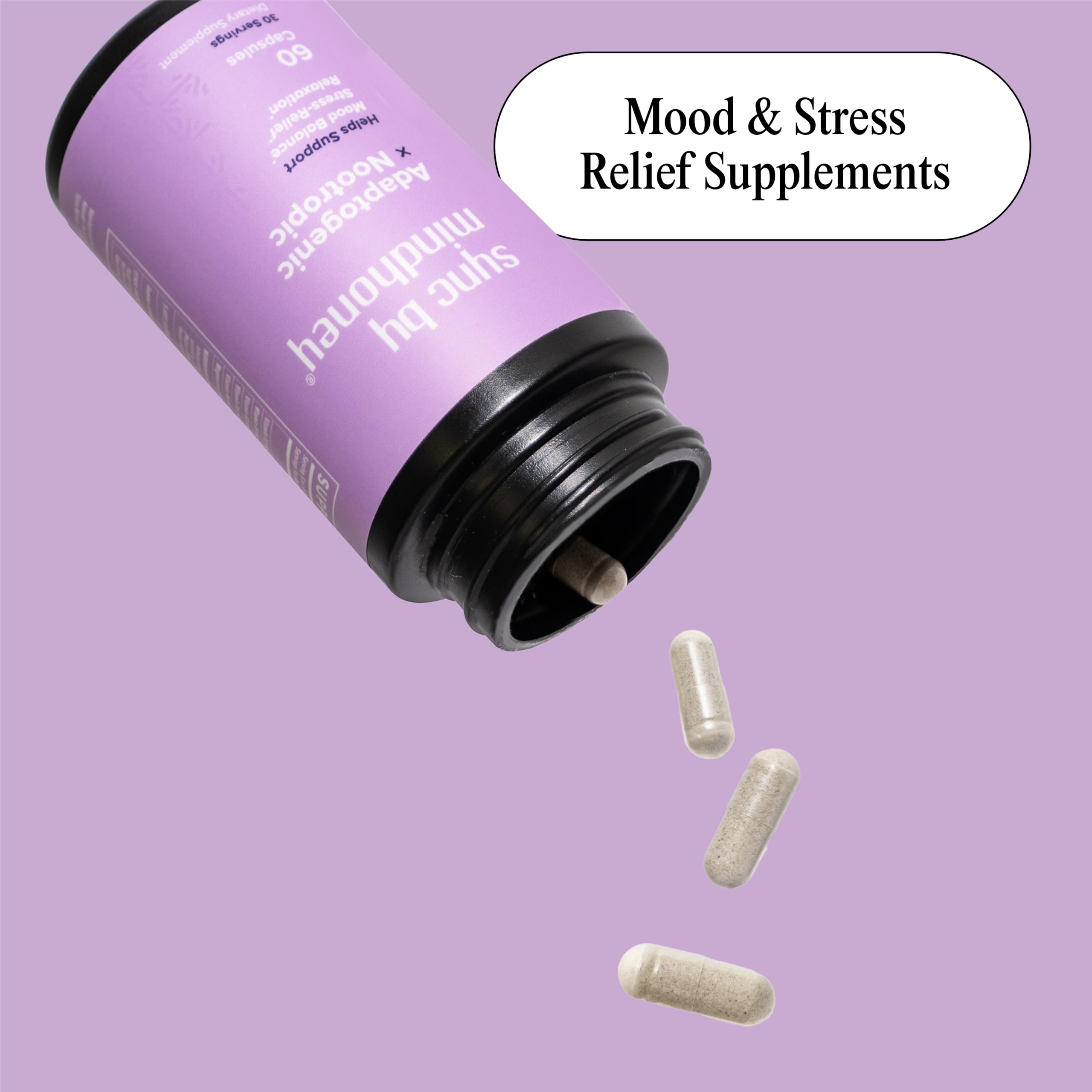 Mindhoney Sync: extrait de mélisse et bacopa favorisant le calme.