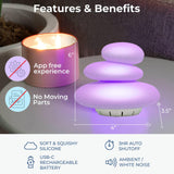 Mindsight Bouddha lumière réglable, ajuste rapidement l’ambiance pour calmer l’esprit.
