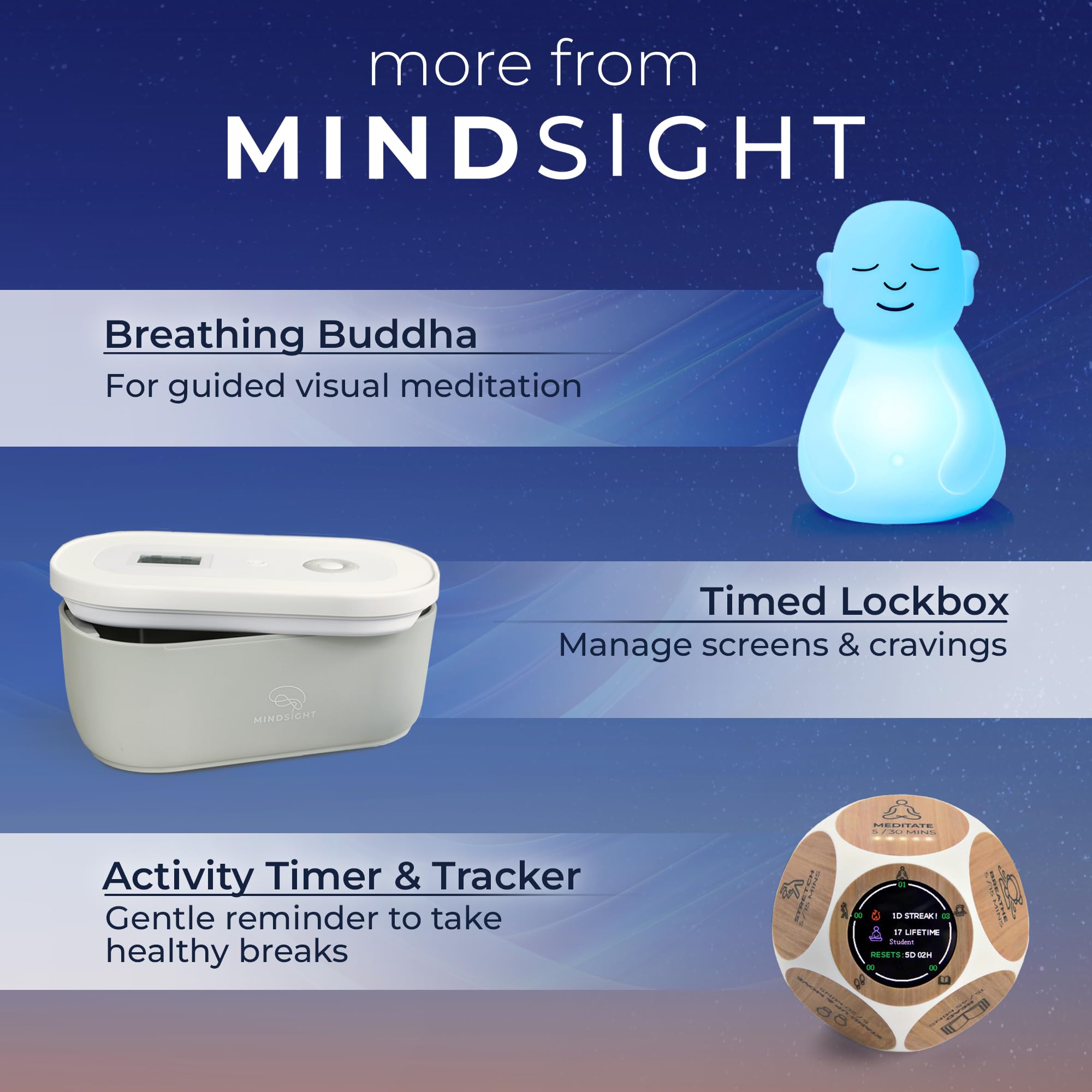 Mindsight DriftBand: nettoyage ponctuel rapide pour une utilisation en déplacement.