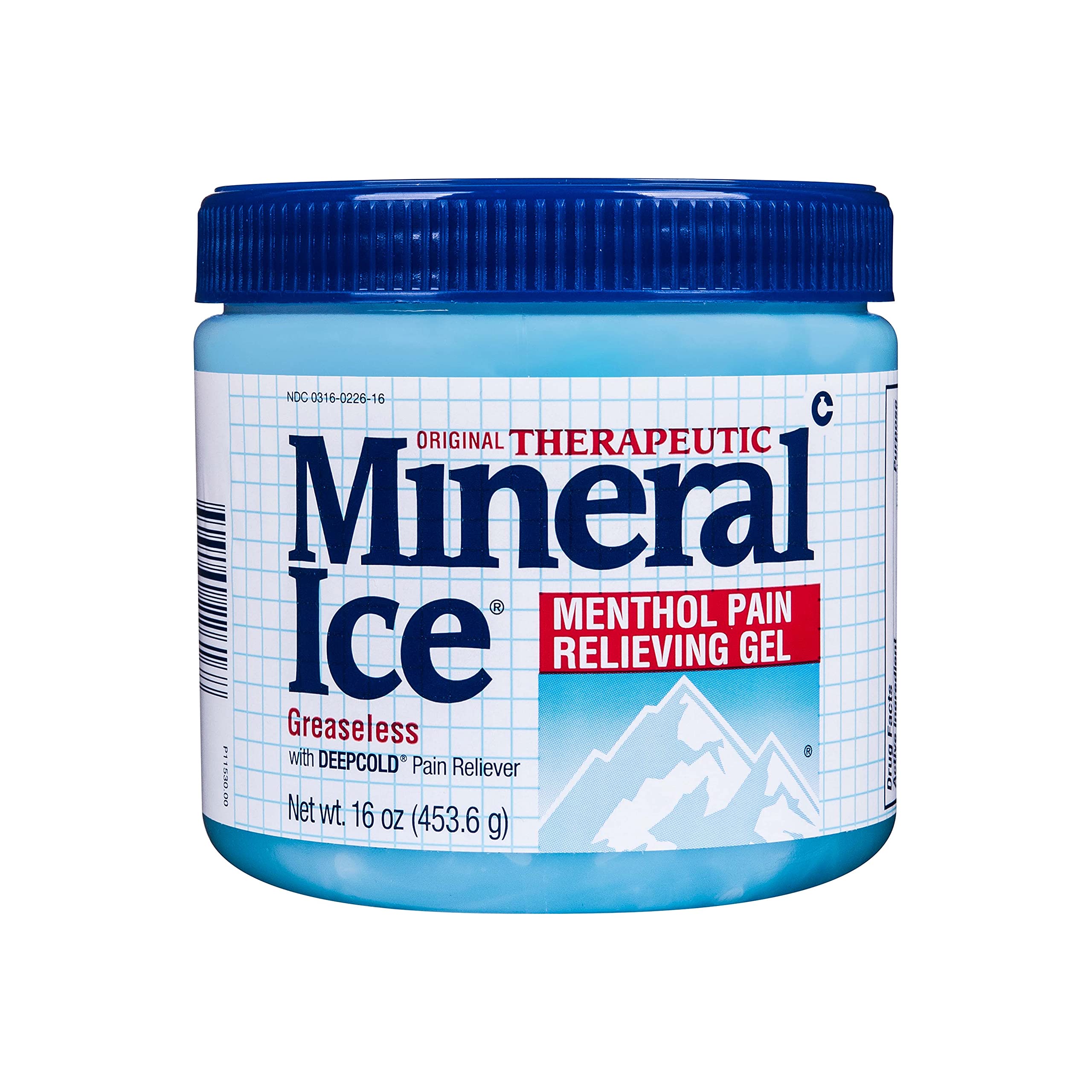 Mineral Ice gel-application : soulagement ciblé des muscles et articulations.
