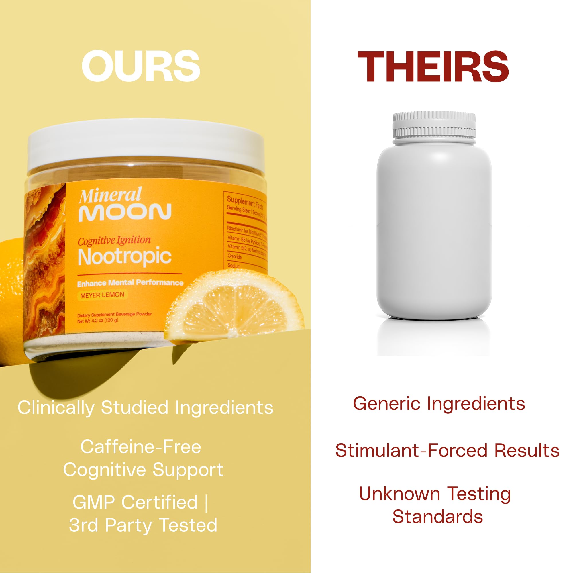 Mineral Moon B‑Vitamines : soutien nutritionnel pour santé cérébrale quotidienne.