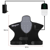 Design flexible Mingraro enveloppant les épaules et le dos pour plus de confort.