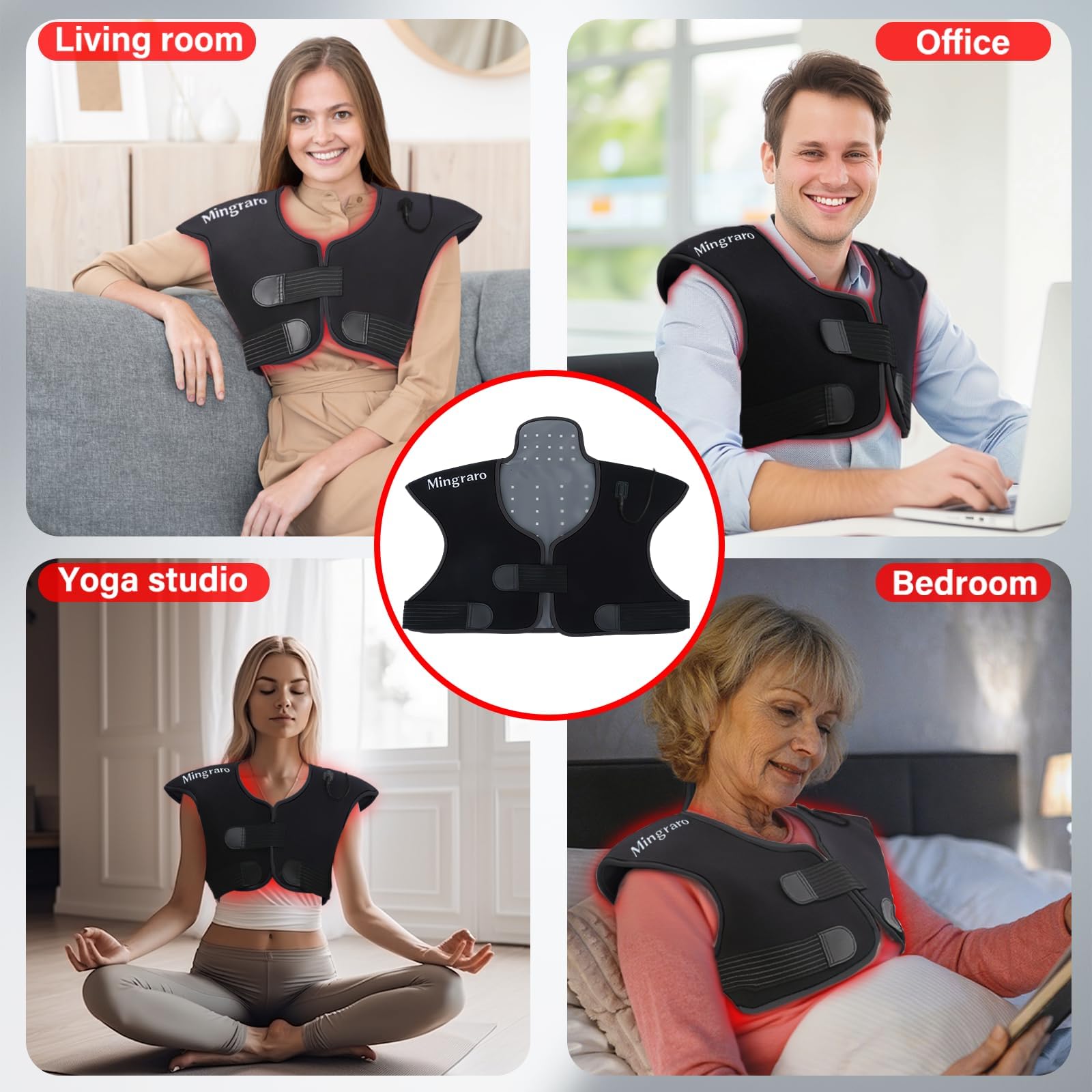 Mode Mingraro 660-850 combiné pour un soulagement polyvalent du haut du corps.
