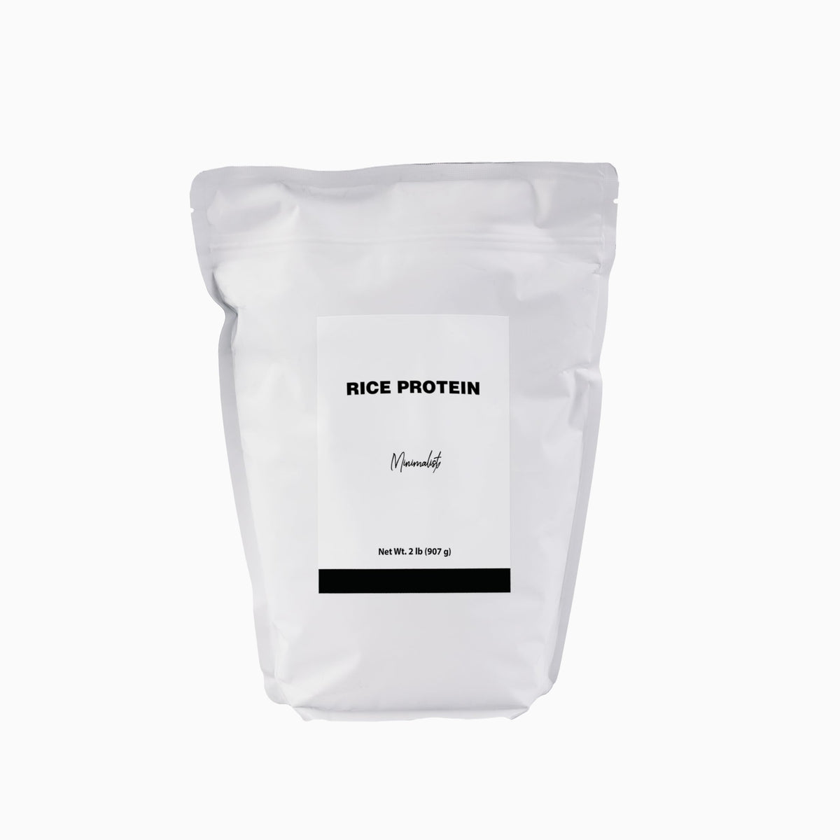 Protéine de riz Minimalist prête pour smoothie nutritif.