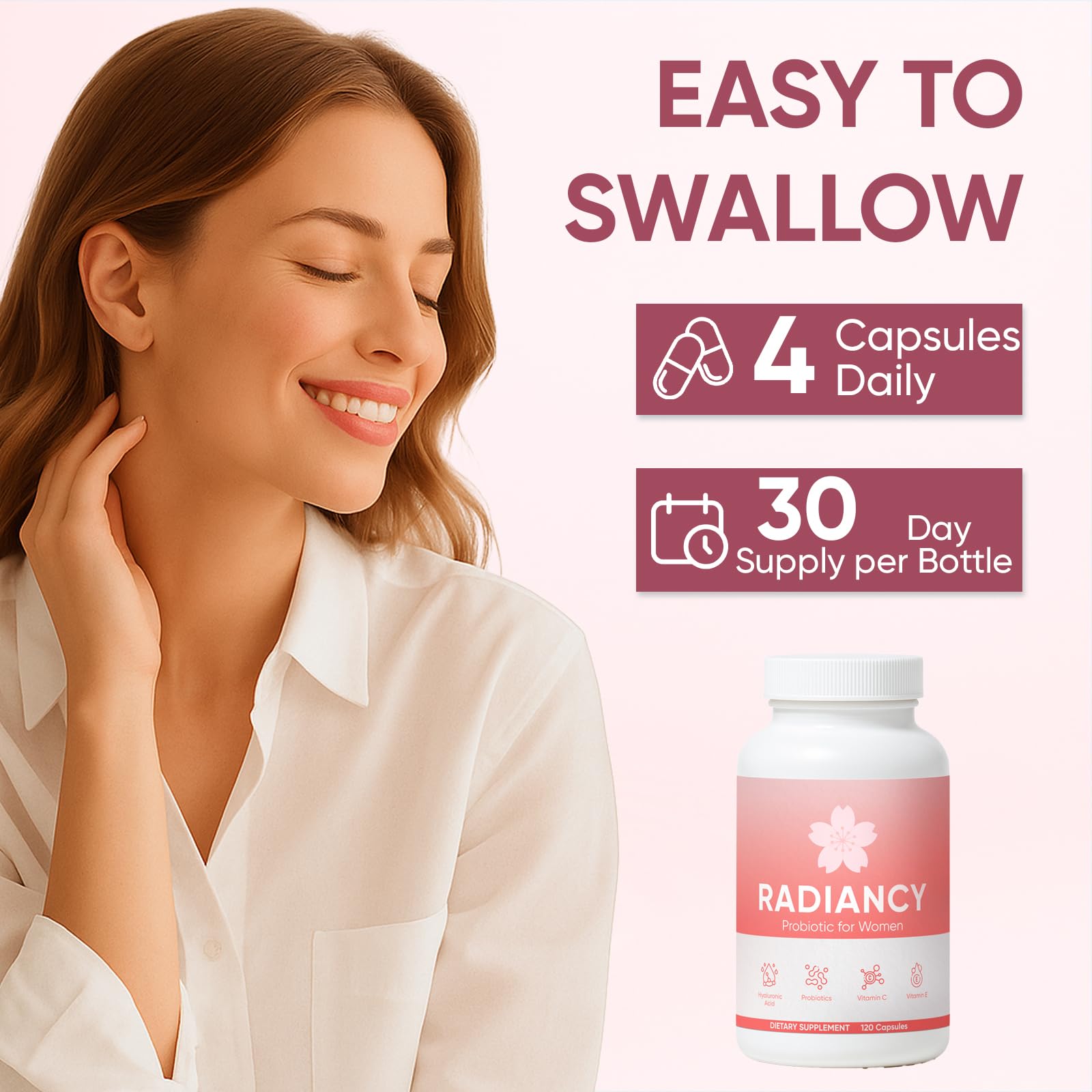 Minyang Radiancy – prebiotiques nourrissent bonnes bacteries et soutien digestif.