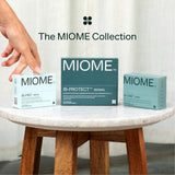 MIOME IB-ONE Probiotique: emballage durable et sans allergènes.
