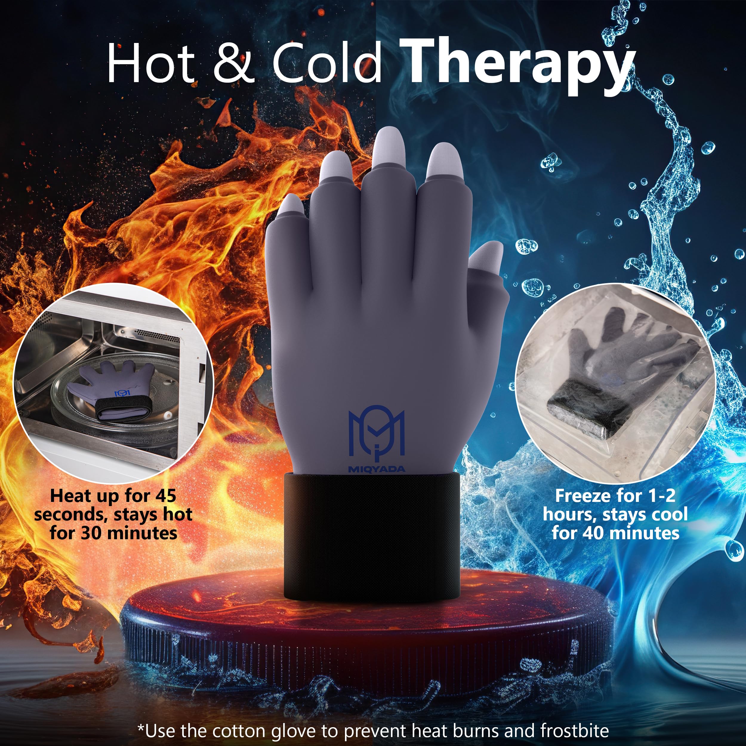 MIQYADA gants réutilisables, durables pour usage quotidien.