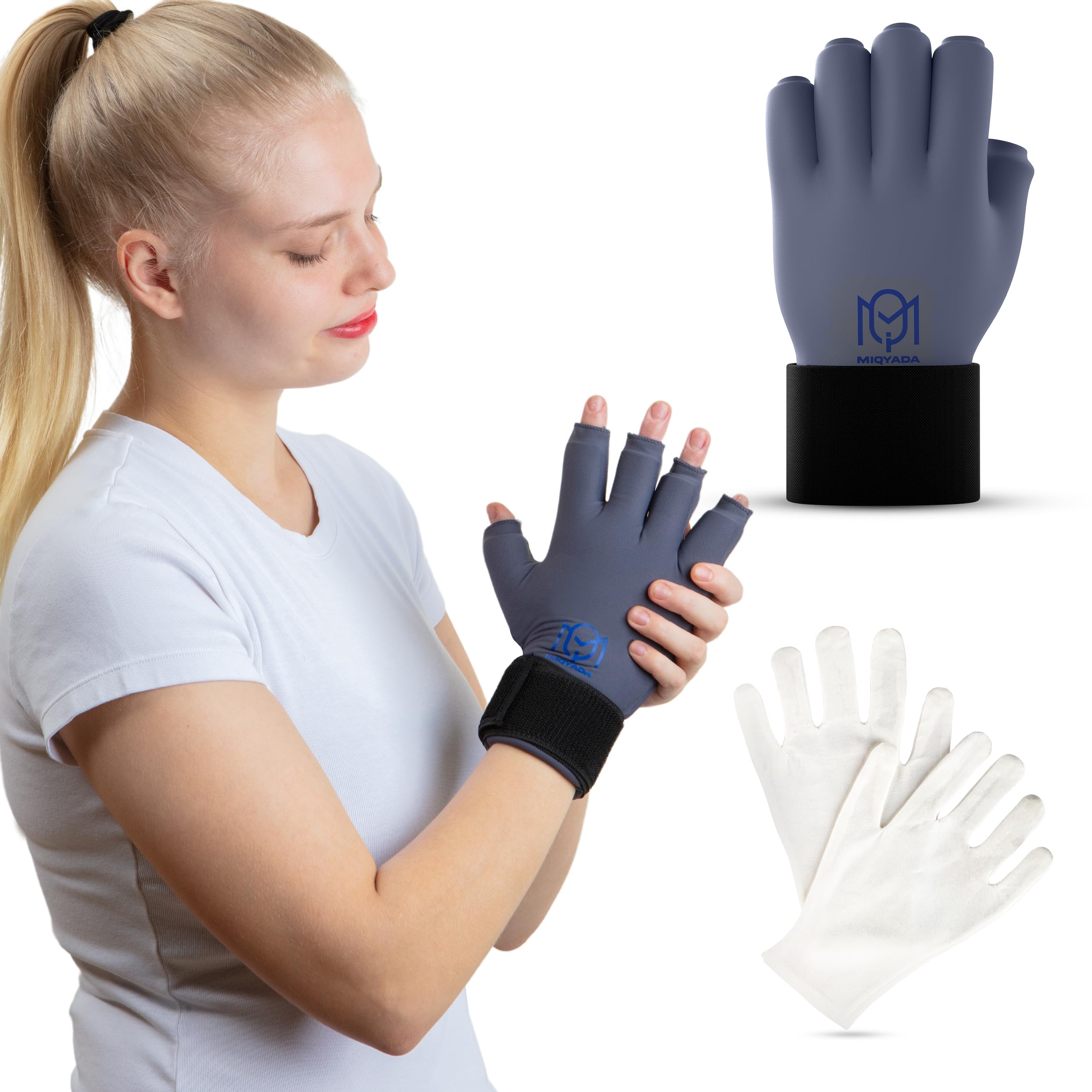 MIQYADA thérapie gants, gel médical pour température stable.