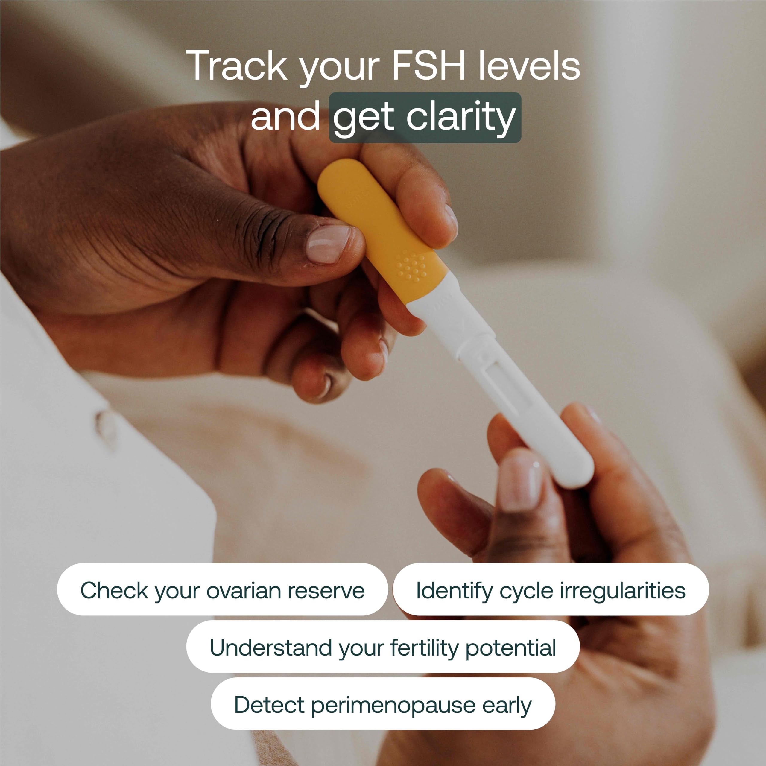 Test FSH individuel Mira pour évaluer votre fertilité à domicile
