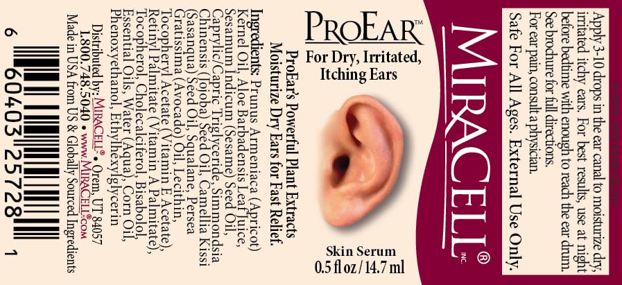 Miracell ProEar – appliquer-gouttes : utilisation simple pour démangeaisons.