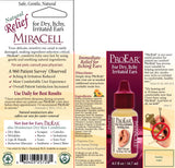 Miracell ProEar – hydratation-oreille : maintien de l'humidité pour peaux sensibles.
