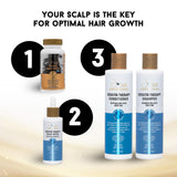 Miracle Elixir Collection – Etiquette lisible indiquant les composants clés et l’usage