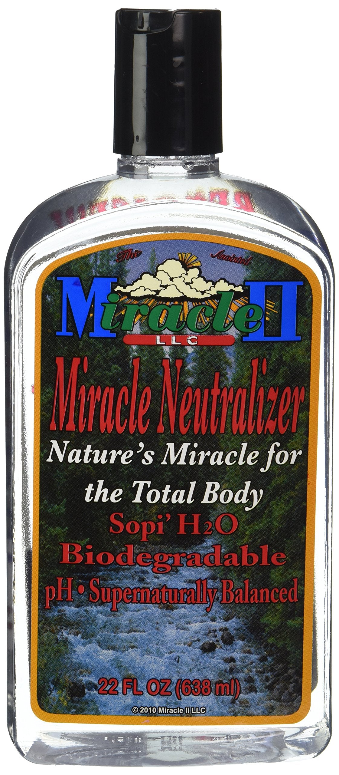 Miracle II Neutralizer—bouteille-pour—soutien potentiel équilibre du pH et bien-être quotidien.