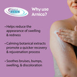 Miracle Plus Arnica Cream - application quotidienne facile et rapide.