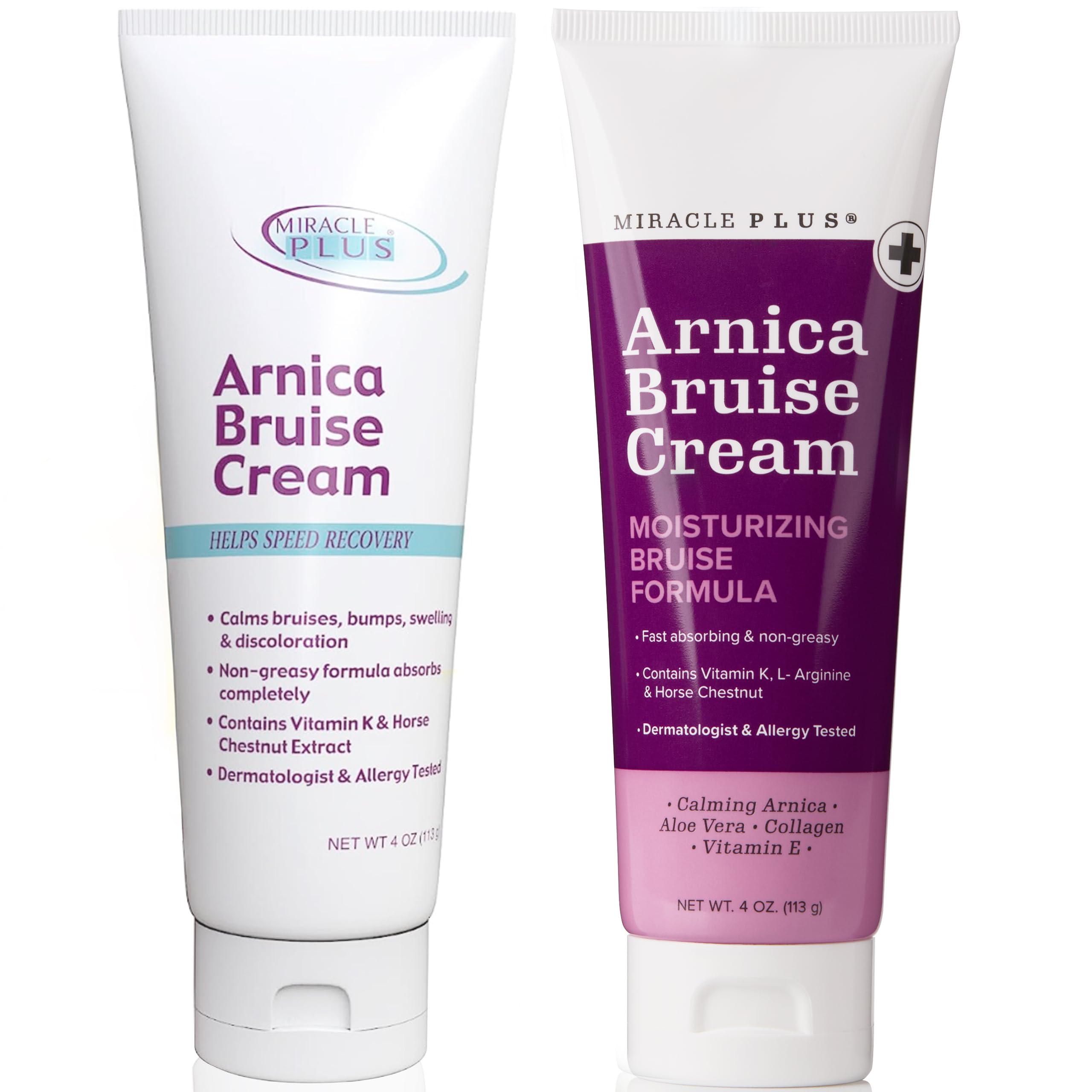 Miracle Plus Arnica – application quotidienne pour peau hydratée et douce.
