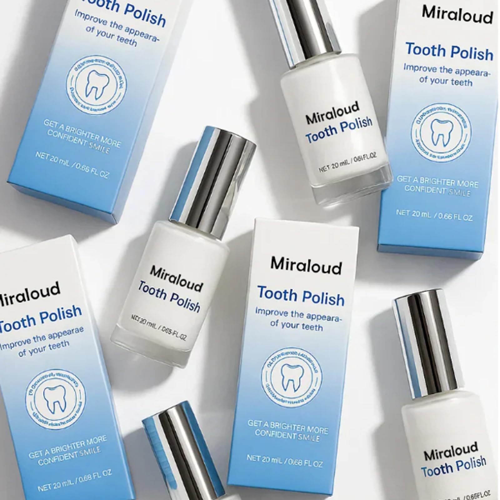 Miraloud teinture dentaire pour blanchiment naturel.