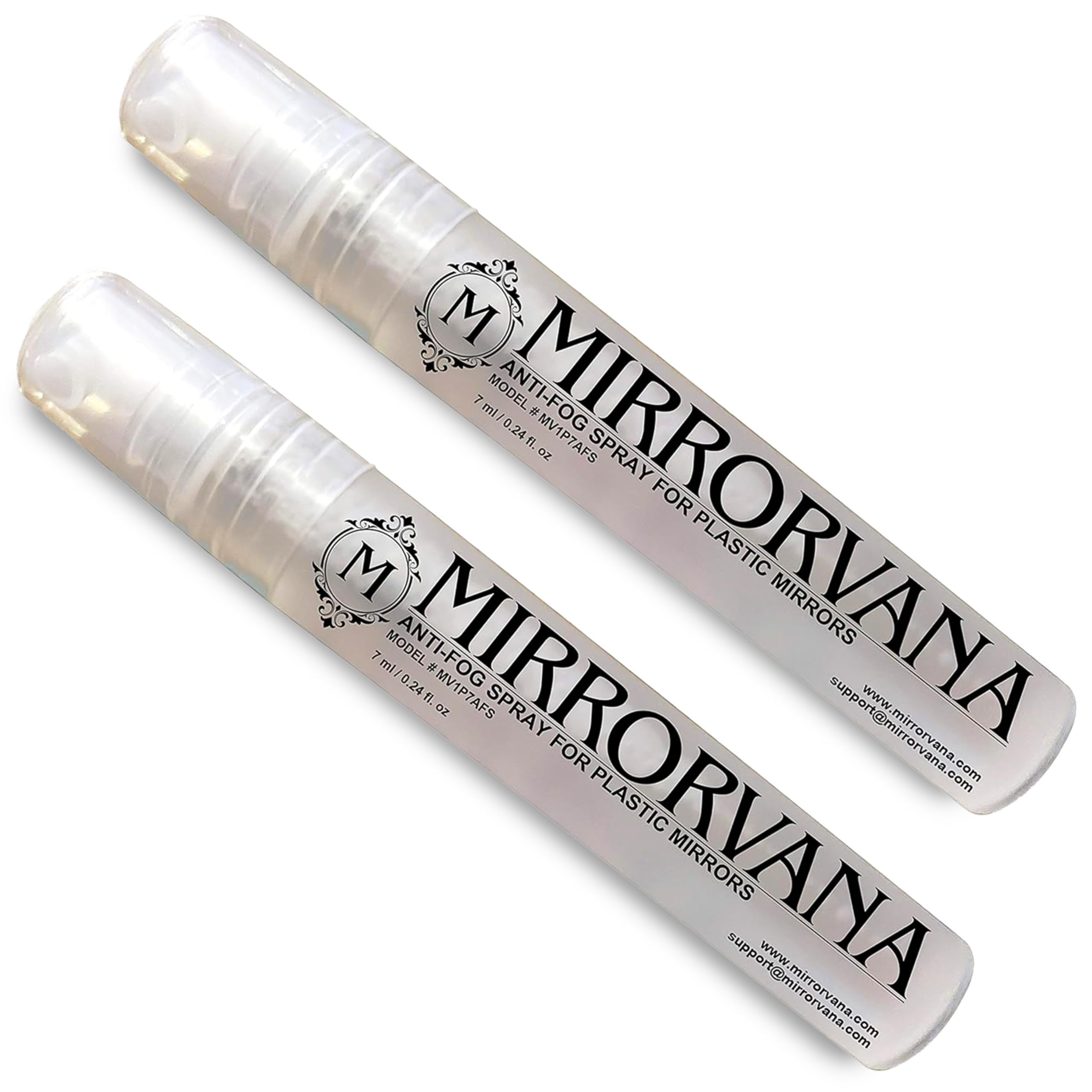 MIRRORVANA anti-buée sur miroir de douche, clarté durable.