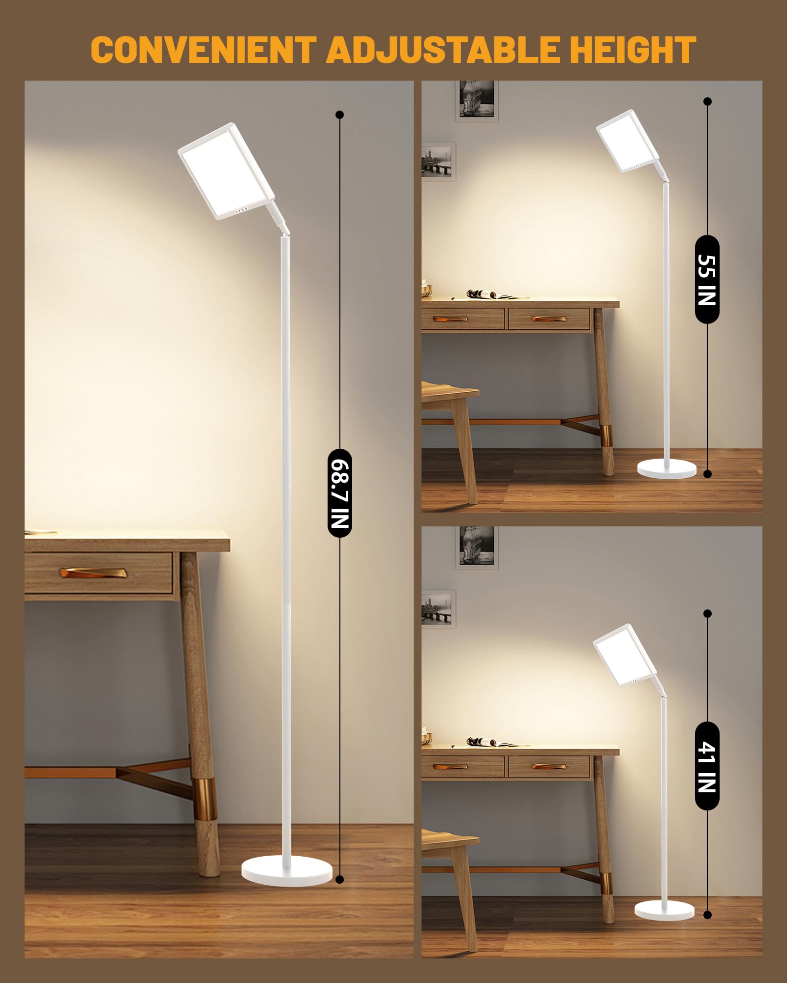 Lampe MirthSip éclairage par le haut, lumière indirecte et confortable.