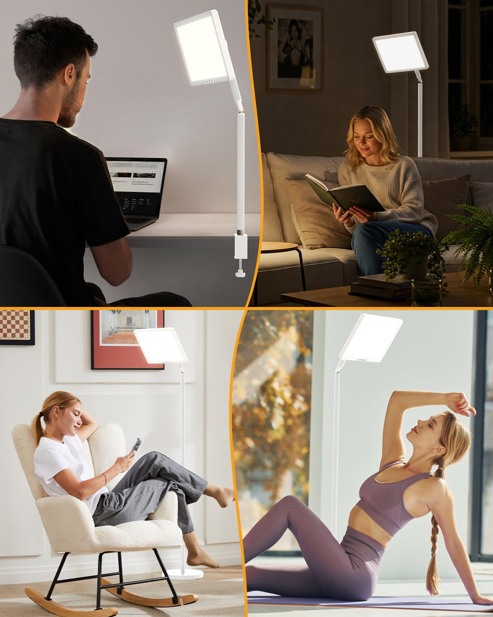 MirthSip mode Sommeil, lumière progressive pour réveil en douceur.