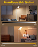 Lampe MirthSip rotation 360°, orientation flexible pour éviter l'éblouissement.