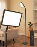 Lampe MirthSip Soleil 12000 lux, lumière naturelle sans UV pour le salon.