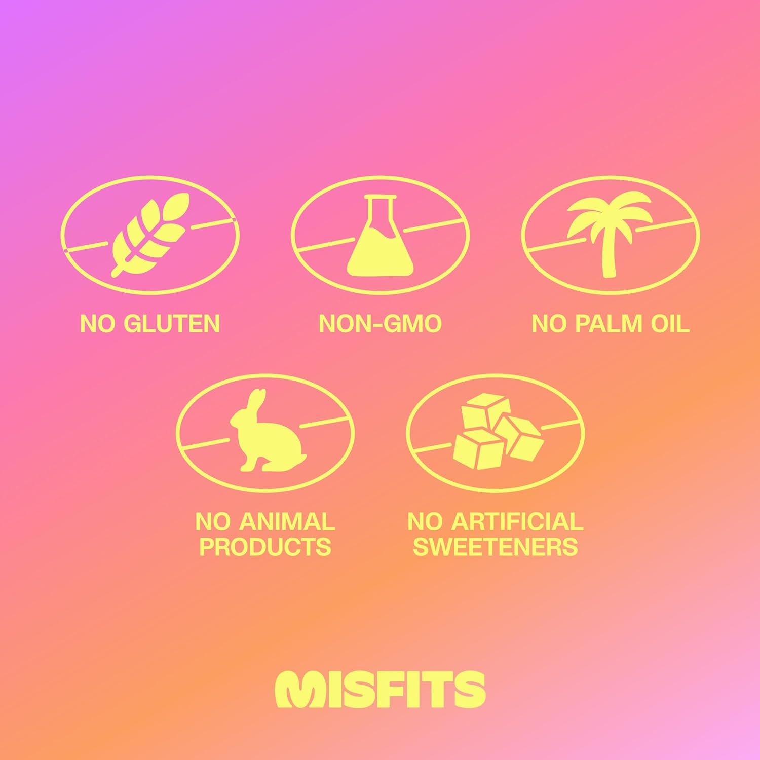 Enrobage chocolat velouté de Misfits, plaisir gourmand sans compromis.
