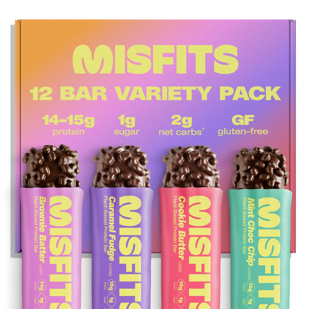 Barres Misfits Variete Pack - emballage pratique à emporter
