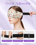 Miss Adola masque yeux livré avec sac à cordon pour voyage et rangement
