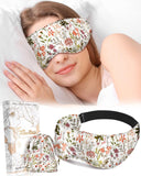 Miss Adola masque yeux en soie Mulberry, douceur luxueuse pour un repos élégant