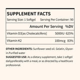 Misspep format mini D3K2 90 capsules: format compact et portable.
