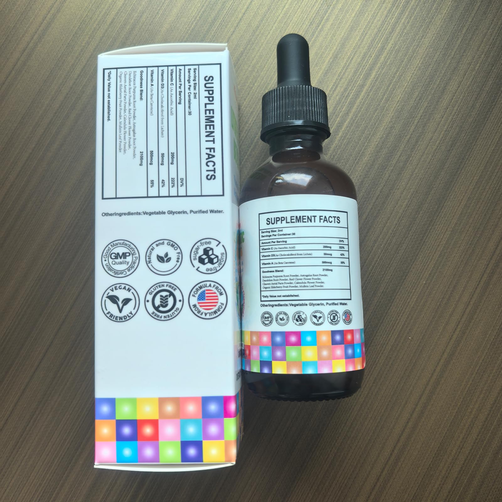 Misyvoing Drops, recommandation de réfrigération après ouverture.