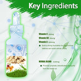 Misyvoing Drops, huit extraits d’herbes variés pour le drainage lymphatique.