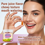 Gommes Misyvoing sans sucre ajouté, saveur fraise apaisante.