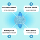 MIT0BLUE bouteille UV-protective: protection renforcée et stabilité du produit.