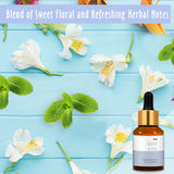 Bouteille MitFlor parfum jasmin menthe diffusion intérieure